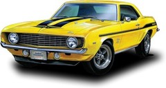 AMT 1969 Chevy Camaro (Yenko) 1/25 Scale Model Kit [New Toy]