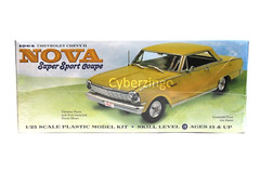Moebius 1:25 Scale 1964 Chevy II Nova Super Sport Model Car Kit Brand New