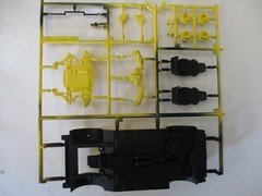 FUJIMI MERCEDES-BENZ SLK 230 1/24 OPENED AND PROFESSIONALLY STARTED