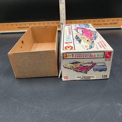 Vintage AMT 1960 3 in 1 Customizing Convertible Kit #139 Model !!BOX ONLY!!