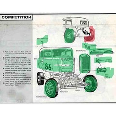 AMT 1932 Ford Victoria 1/25 Trophy Series Open Incomplete Model Kit