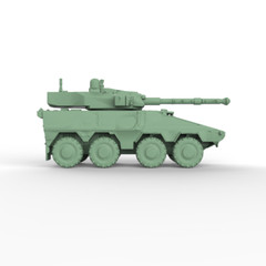 MRY-SFW SS144390 1/144 Military Model Kit German BOXER MGS Light Tank