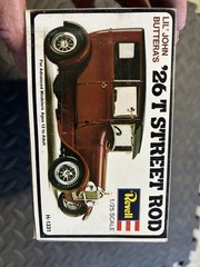 Revell Model Kit Little John Butteras 26 T Street Rod Unknown Completeness.