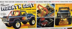 MPC 887 Mount N Goat Jeep Commando Model Car Mountain KIT 1/25 fs