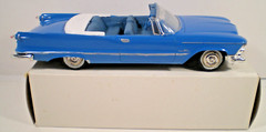ORIGINAL VINTAGE SMP 1959 CHRYSLER IMPERIAL CONVERTIBLE BUILT STOCK NICE