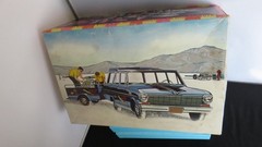AMT ’63 Chevy II Crew Wagon Model Kit #T308 200 Built Up Read