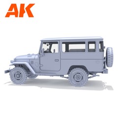 Ak Interactive 1/35 FJ43 Toyota LAND CRUISER Truck Plastic Model Kit #AK35001