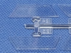 🌟 Side Windows 1955 Jukebox Ford Pro Mod 1:25 Scl 1000s Model Car Parts 4 Sale