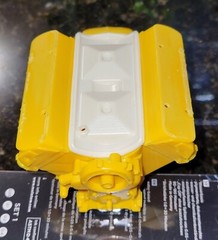 1/8th pontiac stock valley cover pan big deuce Revell monogram 1/8