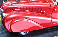 Classic Car Chopped Concept1 18Custom Built Vintage Antique Model24Promo Race
