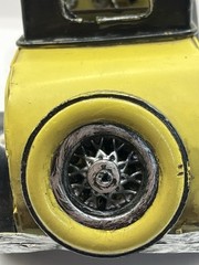 Car Metal Vintage model 1/18 Length Promo Antique Nice Patina Numbered