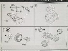 1979 GMC Captain Hook Wrecker Truck STEERING WHEEL for Revell 1:25 Model Kit 79