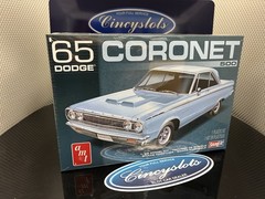 AMT 1965 Dodge Coronet 500 Model Kit 1:25 NIB Sealed
