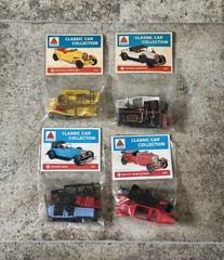 Vintage 1970s Citgo Classic Car Collection Model Kits – Packard, Mercedes