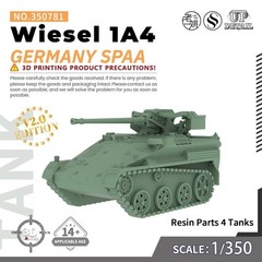 MRY-SFW SS350781 1/350 Military Model Kit Germany Wiesel 1A4 SPAA
