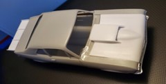 Resin Rear Spoiler & Stinger Hood Combo for ’72*/69 Nova AMT*/Revell 1/25.