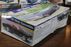 Revell 65 Chevy Impala Convertible Sealed Inside 1/25