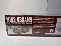 Academy M1A2 Abrams US Main Battle Tank 1/48 Remote Control Model Kit NEW SEALED
