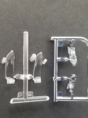 2021 Dodge Charger HELLCAT HEADLIGHTS from 1:25 AMT Model Kit