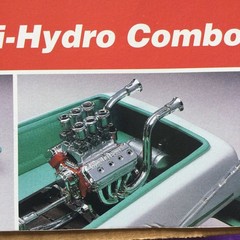 Revell 1/25 65 Chevy Stepside Pickup + Hemi Hydro Combo, Vehicle and Boat Set,