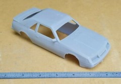 ABS-LIKE RESIN 3D PRINTED 1/25 1985 1986 FORD MUSTANG GT BODY