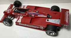 1/25TH SCALE 1984 BUDWEISER LOLA, MARIO ANDRETTI INDY 500, CART, INDY RESIN
