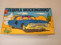 AMT Tequila Mockingbird 63 T-Bird Model Kit 1:25 Open Box Complete