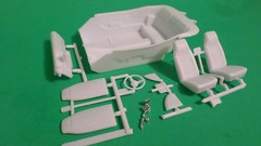 ’71 Hemi Cuda Plymouth 1/24 Model Car Part Kit Bucket Seat Interior Tub Dash