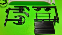 Mack DM800 Heavy Duty 1/25 Chrome 5th Wheel Fenders Mud Flaps Big Rig Tractor