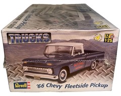 Revell ’66 Chevy Fleetside Pickup Truck Plastic Model Kit 1:25 857225 (B239)