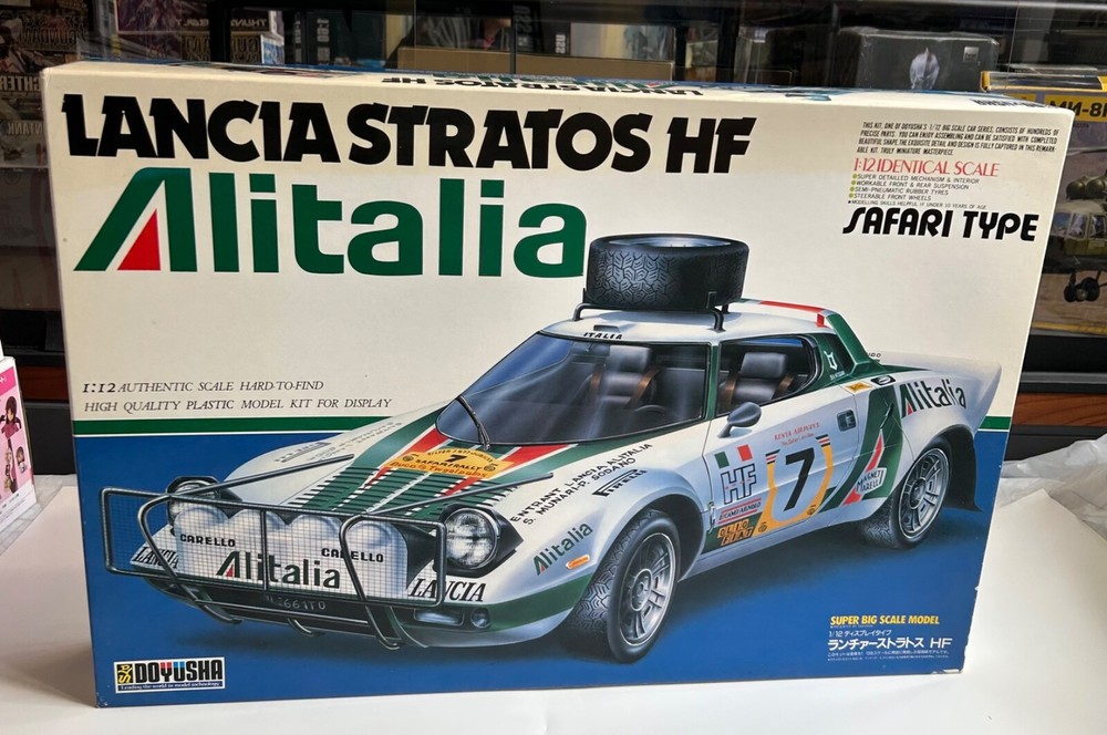 Vintage 1984 Doyusha 1/12 Lancia Stratos NIB