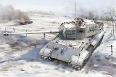 U-STAR NO-008 1/48 German King Tiger Turret w/Full Interior