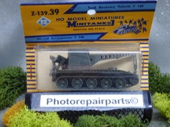 Roco Minitanks (NEW) 1/87 Modern US T120 Armored Tank Recovery Vehicle Lot#7382©
