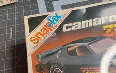 k US Airfix Sealed 1:24 Snapfix Camaro Z28 8043