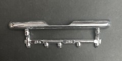 55/57 Chevy Stepside PICKUP REAR BUMPER 142 1667 AMT Model Car Parts