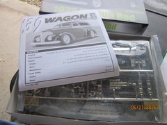 AMT Ertl 1/25 1939 39 Wagon Rod Chevy Chevrolet Street Rod Model Kit NIOB