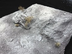 1/35 Scale Military Diorama Base Terrain Display Model Soldiers Figures Diecast