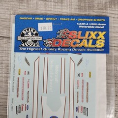 Slixx 1884 Schlitz/Blue Max 84 Mustang F/C Raymond Beadle 1/25 Waterslide Decal