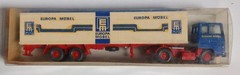 Wiking 540 HO Scale Europa Mobel Tractor Trailer Plastic Model Car