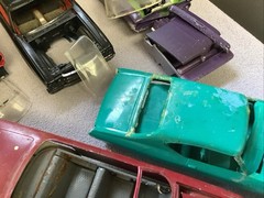 Miscellaneous Model Car Bodies Parts Only Not Complete