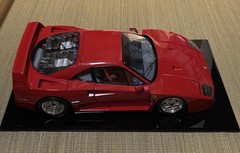 FERRARI F40 POCHER RIVAROSSI 1/8 Scale Die Cast Model Built