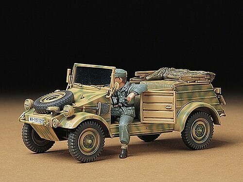 Tamiya Kubelwagen Type 82 – Plastic Model Military Vehicle Kit – 1/35 Scale