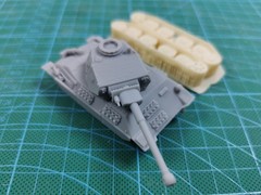 3D printing 1/72/35 Jagdpanzer 38(D) Hetzer‌‌/280mm mortar /38K light tank model