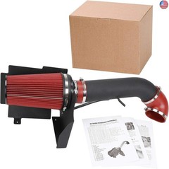 SUPERFASTRACING 4″ Cold Air Intake System + Heat Shield Replacement for