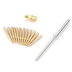 Metal Barrel & Brass Shells Set For Tamiya 35216/35227 1/35 German Tiger I Tank