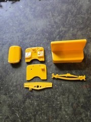 Model Car Parts 32 Ford Grill , Straight axel Dash Bench Seat