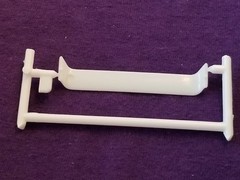 1991 Chevy S-10 Lowrider CUSTOM REAR SPOILER from Revell 1:25 Model Kit 91
