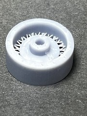 Resin 1/24 Scale 20in “Rat Rod” Style Resin 3d Printed Wheel Set For Model Car