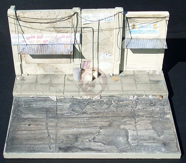 Dioramas Plus 1/35 “Iraqi Street Scene” Middle Eastern Market Shops Section DP18
