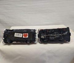Vintage resin 55 Chevy & Dodge truck